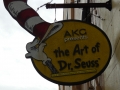 Sign for The Art of Dr. Seuss